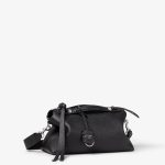 FENDI By The Way Selleria Medium Black Selleria bag with 192 hand-sewn topstitches - Image 3